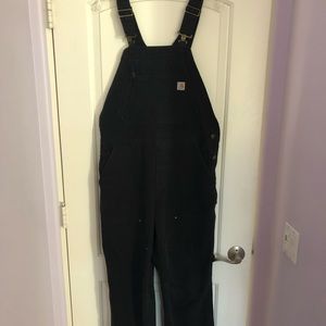 Women’s Black Carhartt Overalls